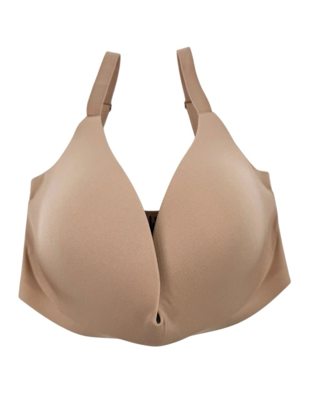 Thirdlove No-Wire Bra Womens Size 30F Beige Padded Convertible Strap Smooth